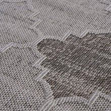 Load image into Gallery viewer, Guros - 6' X 9' Trellis Indoor / Outdoor Area Rug - White / Gray
