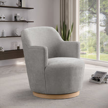 Load image into Gallery viewer, Clarita - Chenille Swivel Accent Chair
