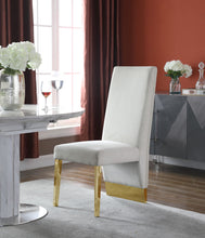 Load image into Gallery viewer, Porsha - Dining Chair with Gold Legs (Set of 2)
