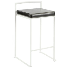 Load image into Gallery viewer, Fuji - Simple Elegance, Contemporary Stackable Counter Stool
