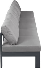 Load image into Gallery viewer, Nizuc - Outdoor Patio 6 Seat Armless Modular Sofa With Gray Frame
