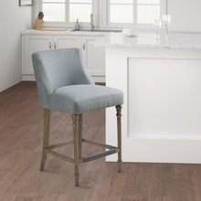Load image into Gallery viewer, Delaney - Counter Stool - Blue
