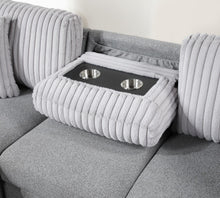 Load image into Gallery viewer, U390 - Sofa Chaise Sectional - Gray
