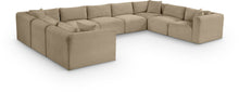 Load image into Gallery viewer, Shaggy - Fabric 9 Piece Modular U-Shaped Sectional
