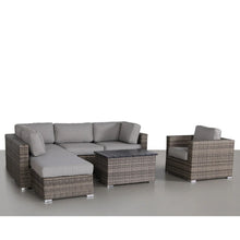 Load image into Gallery viewer, Stylish Entertainment Sectional Set, Outdoor Living
