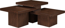 Load image into Gallery viewer, Spencer - Oak Veneer 3 Piece Coffee Tabl
