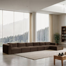 Load image into Gallery viewer, Shaggy - 6 Piece Modular Sectional With Chaise
