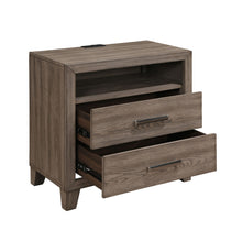Load image into Gallery viewer, Harrisburg - 2 Drawer Nightstand - Walnut
