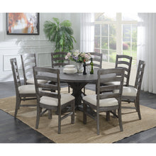 Load image into Gallery viewer, Upholstered Dining Chairs (Set of 2) - Brown - Wood
