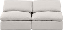 Load image into Gallery viewer, Indulge - Linen 2 Seat Modular Armless Sofa
