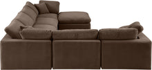Load image into Gallery viewer, Comfy - 7 Piece Velvet Modular Sectional With Chaise
