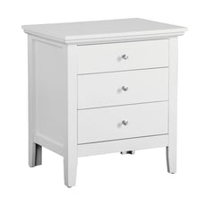 Load image into Gallery viewer, 3 Drawer Nightstand &amp; Dove Tailed Drawers
