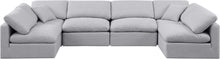Load image into Gallery viewer, Indulge - Linen 6 Piece Modular U-Shaped Sectional
