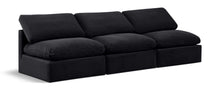 Load image into Gallery viewer, Indulge - Velvet 3 Seat Modular Armless Sofa
