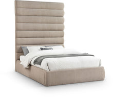 Load image into Gallery viewer, Adam - Linen Fabric Bed With 89" Headboard
