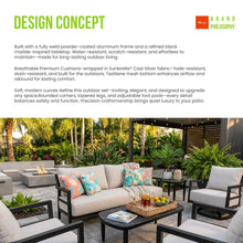 Load image into Gallery viewer, Outdoor Elegance Table, Rounded Corners
