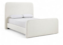 Load image into Gallery viewer, Fira - Linen Textured Fabric Upholstered Bed
