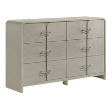 Load image into Gallery viewer, Aria - 6 Drawer Dresser - Beige

