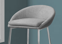 Load image into Gallery viewer, Bar Stool, Bar Height, Contemporary &amp; Modern (Set of 2) - Gray
