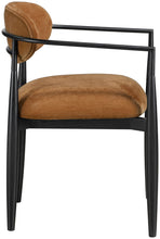 Load image into Gallery viewer, Riccio - Fabric Dining Arm Chair (Set of 2) - Black Frame
