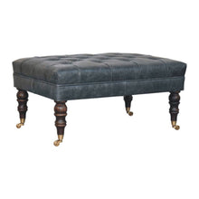 Load image into Gallery viewer, Buffalo - Ottoman With Castor Legs
