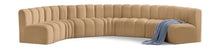 Load image into Gallery viewer, Arc - Velvet 7 Piece U-Shaped Modular Sofa
