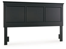 Load image into Gallery viewer, Lanolee - King/Cal King Panel Headboard - Black
