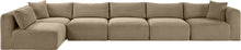 Load image into Gallery viewer, Shaggy - Fabric 6 Piece Modular Sectional
