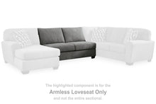 Load image into Gallery viewer, Birkdale Court - Armless Loveseat - Gray
