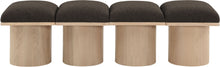Load image into Gallery viewer, Pavilion - 4 Piece Modular Bench With Natural Base
