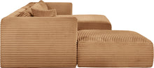 Load image into Gallery viewer, Shaggy - Fabric 5 Piece Modular Sectional With Chaise And Ottoman
