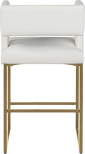 Load image into Gallery viewer, Caleb - Counter Stool with Gold Legs (Set of 2)
