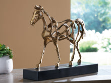 Load image into Gallery viewer, Grainville - Sculpture - Antique Gold Finish
