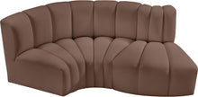 Load image into Gallery viewer, Arc - Faux Leather 3 Piece Modular L-Shaped Sofa
