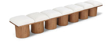 Load image into Gallery viewer, Pavilion - 7 Piece Modular Bench With Brown Base
