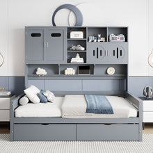 Load image into Gallery viewer, Daybed With All-In-One Cabinet And Shelf

