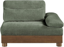 Load image into Gallery viewer, Turin - Chenille Fabric Upholstered Modular Arm Chair - Walnut Base
