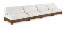 Load image into Gallery viewer, Turin - Chenille Fabric Upholstered Modular Sectional - Cream

