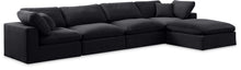 Load image into Gallery viewer, Comfy - 5 Piece Velvet Modular Sectional With Chaise
