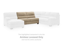 Load image into Gallery viewer, SimpleJoy - Armless Loveseat - Sand
