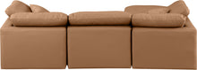 Load image into Gallery viewer, Indulge - Faux Leather 4 Piece Modular Sectional With Chaise
