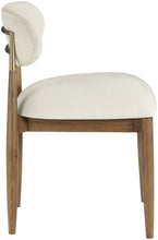 Load image into Gallery viewer, Riccio - Fabric Dining Side Chair (Set of 2) - Walnut Frame
