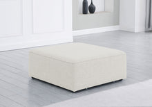 Load image into Gallery viewer, Cube - Linen Ottoman

