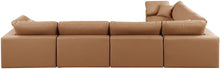 Load image into Gallery viewer, Comfy - 6 Piece Faux Leather Modular Corner Sectional
