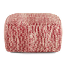 Load image into Gallery viewer, Nate - Handcrafted Square Pouf
