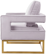 Load image into Gallery viewer, Noah - Accent Chair with Gold Legs
