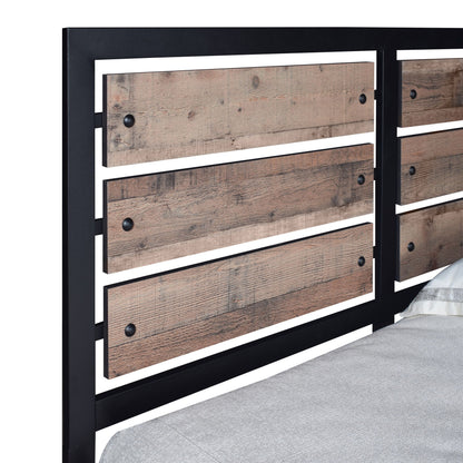 Elk River - 4/6 Full Headboard, Footboard & Slats - Rustic