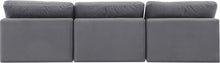 Load image into Gallery viewer, Comfy - Velvet Modular Armless Sofa 3 Seats
