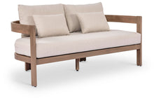 Load image into Gallery viewer, Newport - Water Resistant Fabric 65" Upholstered Outdoor Patio Loveseat
