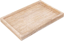 Load image into Gallery viewer, Barletta - Travertine Rectangular Tray - Natural

